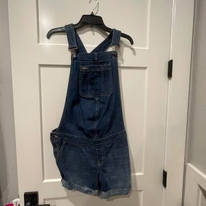 Gap maternity overall shorts